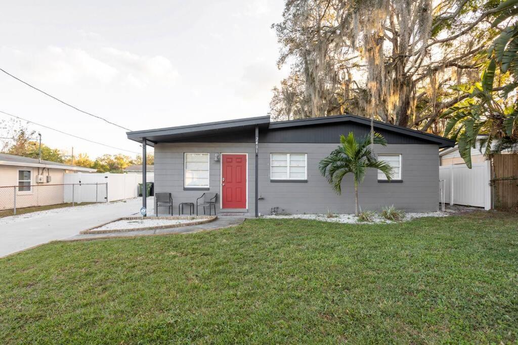 Entirehouse W/Bush Garden View_Private Heated Pool Villa Tampa Exterior photo