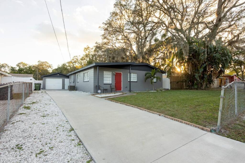 Entirehouse W/Bush Garden View_Private Heated Pool Villa Tampa Exterior photo